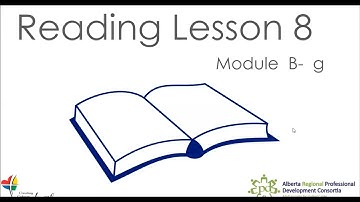 Module B: Reading Lesson 8 - l blends continued