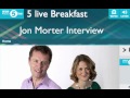 Jon morter on radio 5live breakfast  10 years of facebook