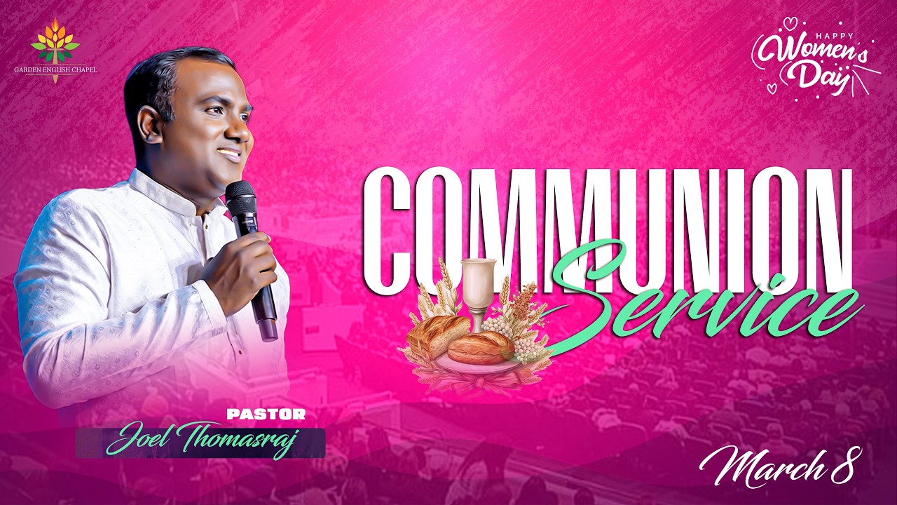 🔴 LIVE | SUNDAY SERVICE - 1 | 8th MARCH 2026 - YouTube