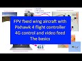 Quick Explanation of the Basics of Setting up a Radio Controlled Fixed Wing Aircraft with FPV Cam