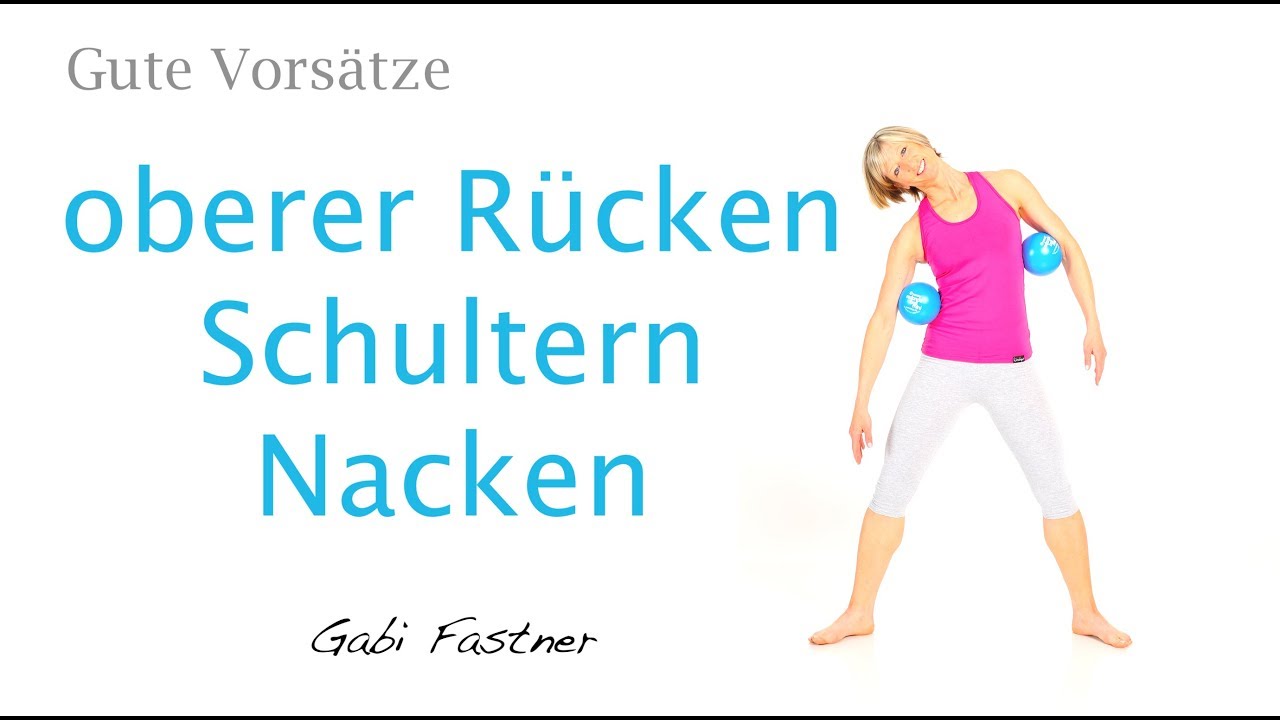 15 Min Verspannungen Im Oberen Rucken Losen Youtube