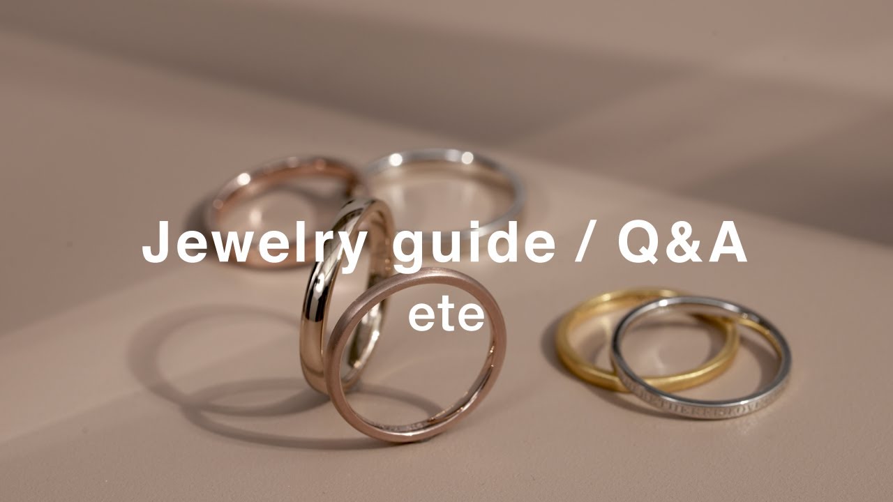 【ジュエリー】意外と知らない？ジュエリーの基本をお教えします【Q&A】