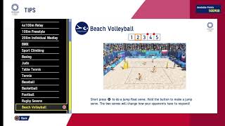 Tokyo 2020 Olympic Games Official Video Game Beach Volleyball Best Tips for This Event screenshot 4