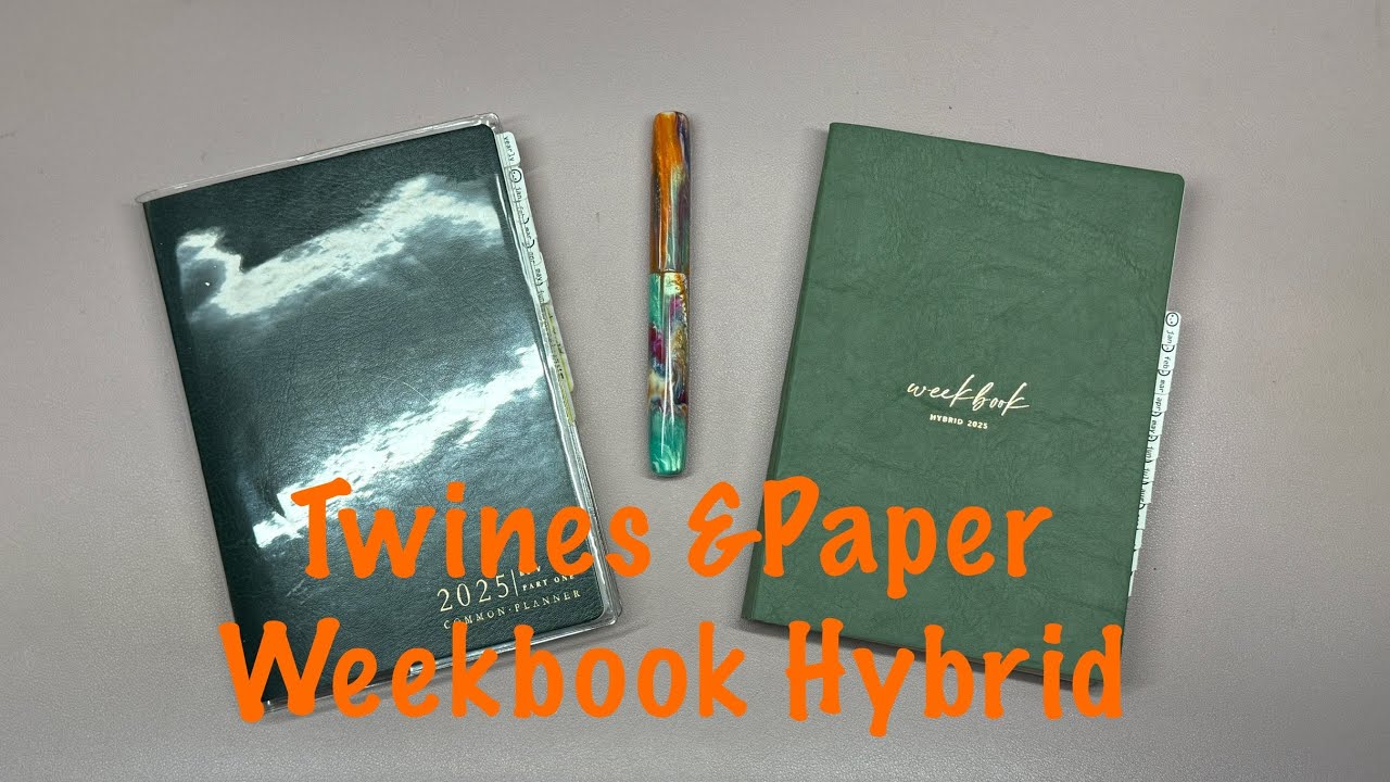 Talking to Camera- Day 9: Twines & Paper Weekbook Hybrid Flip-thru