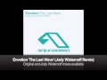 Envotion  the last wave jody wisternoff remix