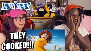 SO MANY HINTS! MultiVersus LAUNCH TRAILER LIVE REACTION!