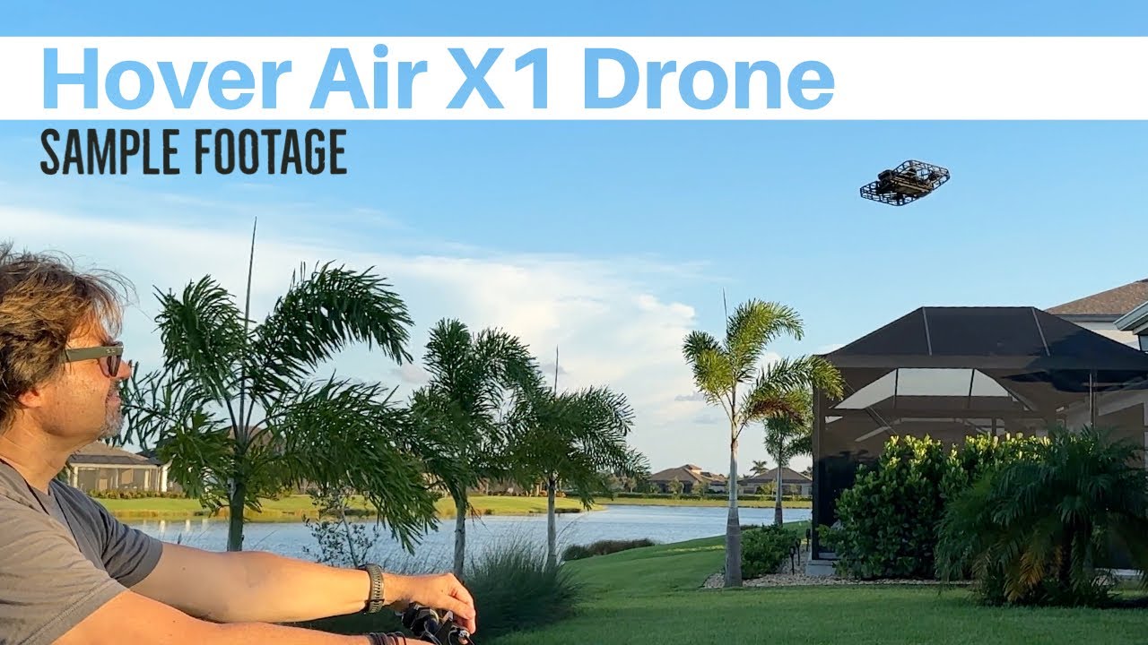 Hover Air X1 Drone Sample Footage YouTube