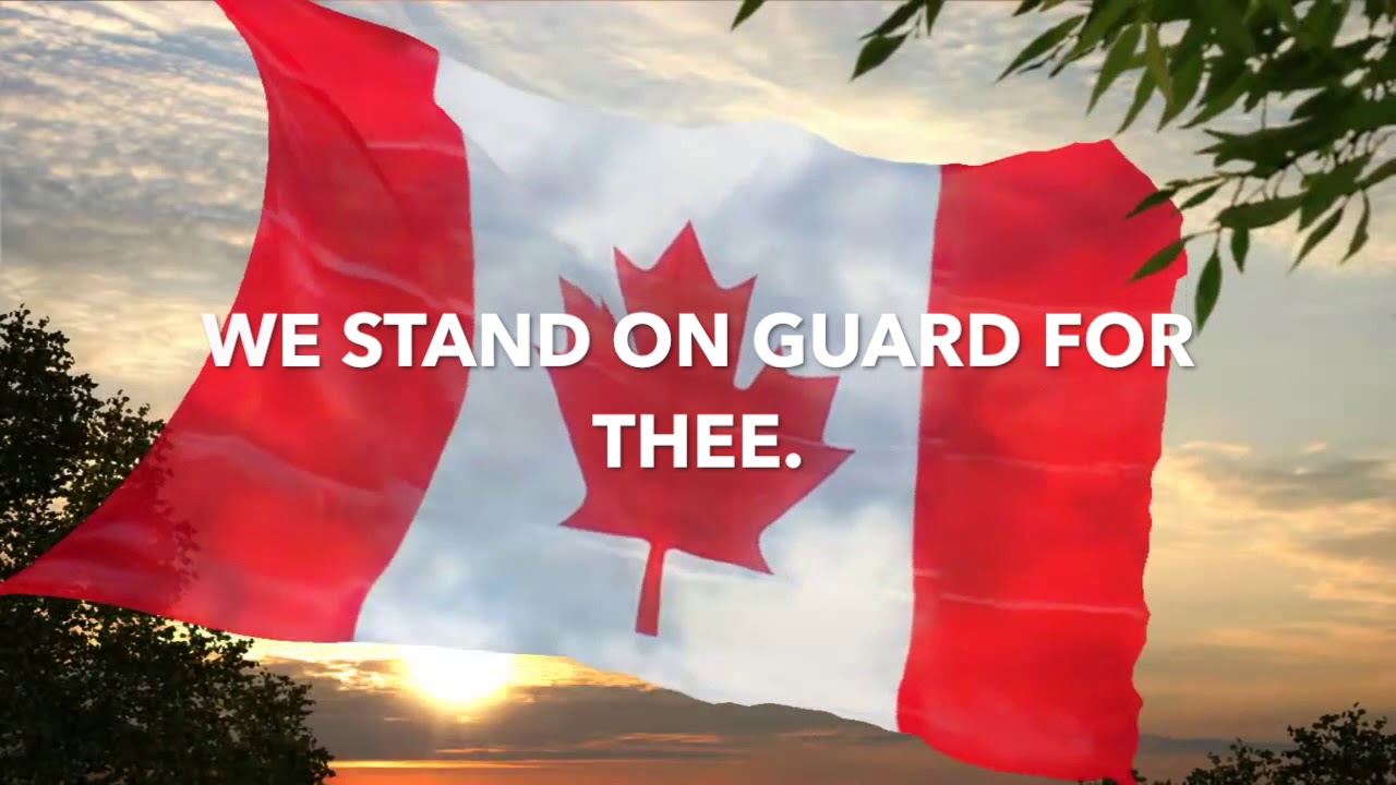 O Canada with Lyrics YouTube