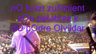 Video thumbnail of "solo hace falta una bala en tu cabeza - mi numero perfecto"