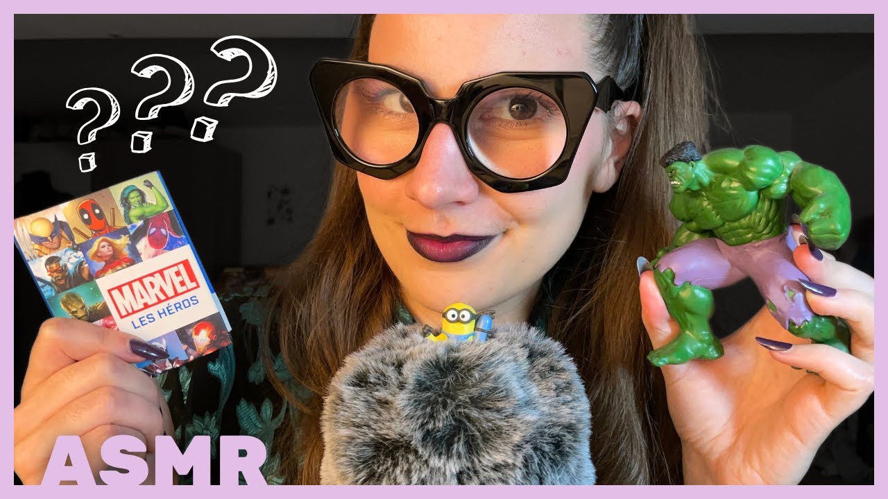 ASMR 😴​: Je teste ta culture DISNEY et MARVEL ❓​🦸​