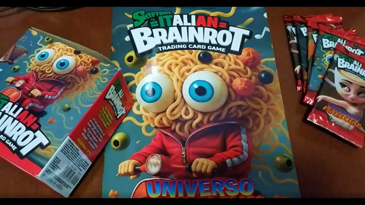 skifidol brainrot ブレインロットカード　4BOX（12パック） 楽天市場】イタリアン ブレインロット Italian brainrot カード