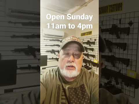 We are Open Sundays For your Convenience 11am to 4pm. Range Time All Day $20 for 2 for 1hr