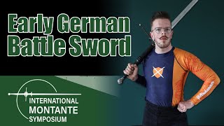 Schlachtschwert - Oskar ter Mors - International Montante Symposium 2023
