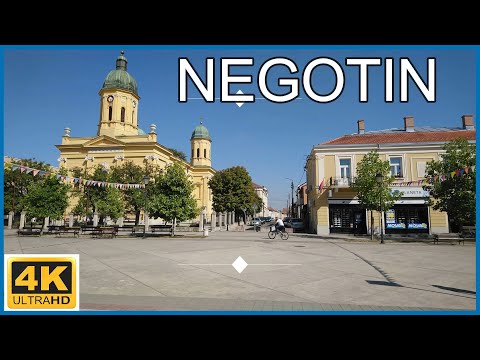 [4K] Negotin - Serbia??Walking Tour - Town Centre