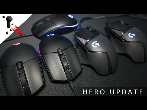 Quick Update for the Logitech G PRO Hero and G502 Hero