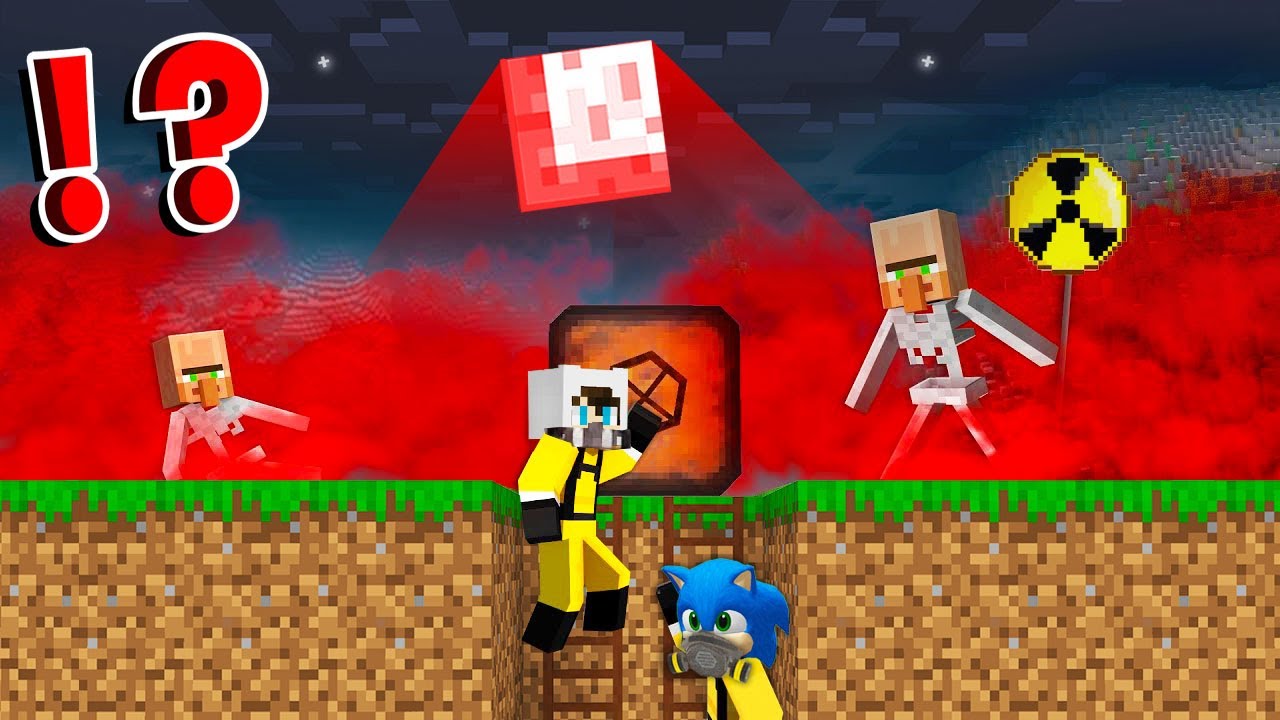 ENES VE BEBEK SONİC KANLI ZEHİRLİ GAZ KIYAMETİNDEN KAÇIYOR ⚠️ Minecraft