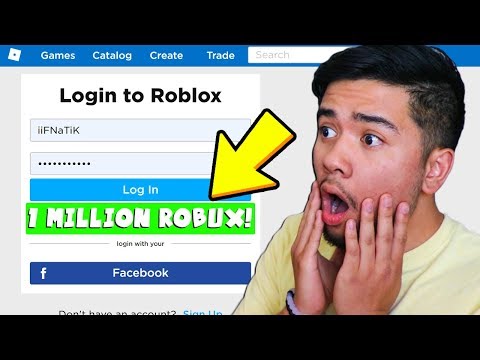 Logging Into This Will Give You 1 Million Robux Real Giveaway Youtube - 2 million robux