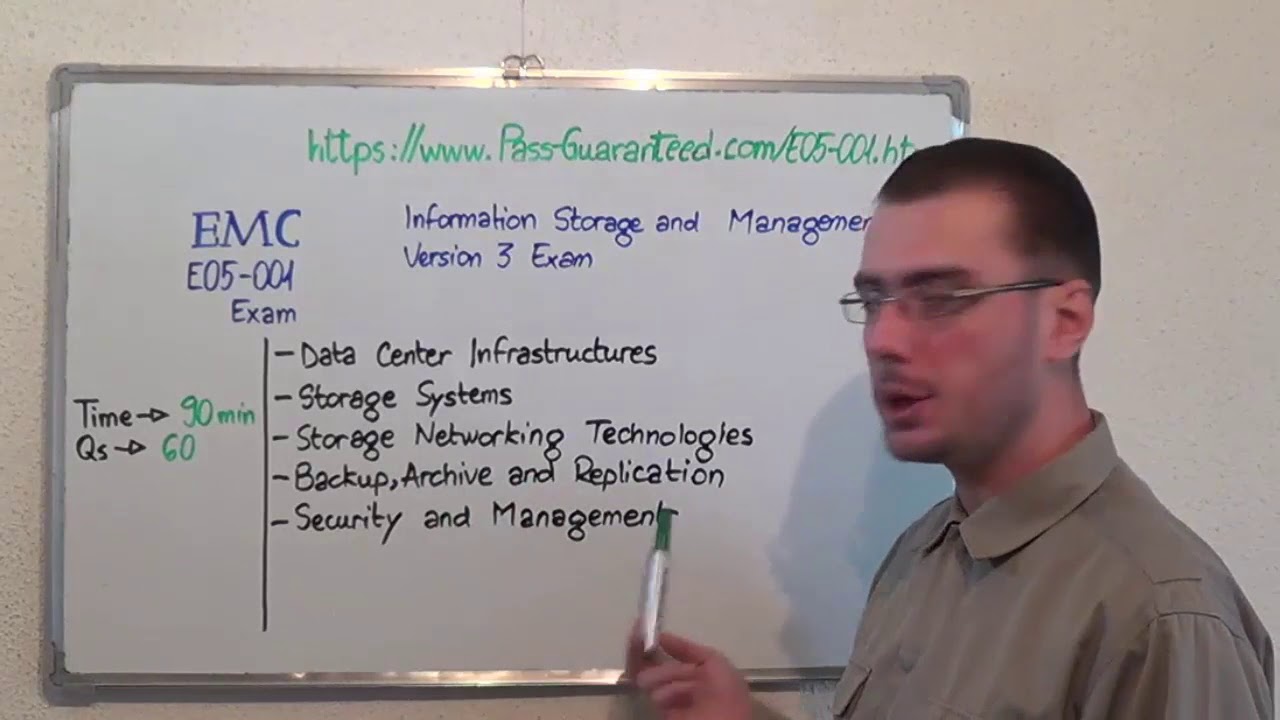 E05-001 - EMC Exam Reviews Pass-Guaranteed.com