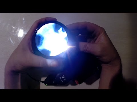 Homemade kilometer flashlight