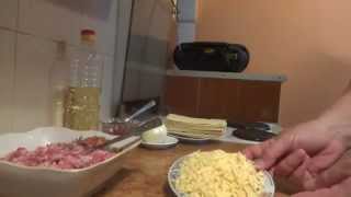 Лазанья с фаршем и сыром Лазанья с фаршем и сыром