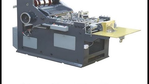 Envelope making machine how to set