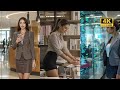 Mini Skirts And Professional Secretary 4K AI Lookbook Beautiful Girls Fashion Show