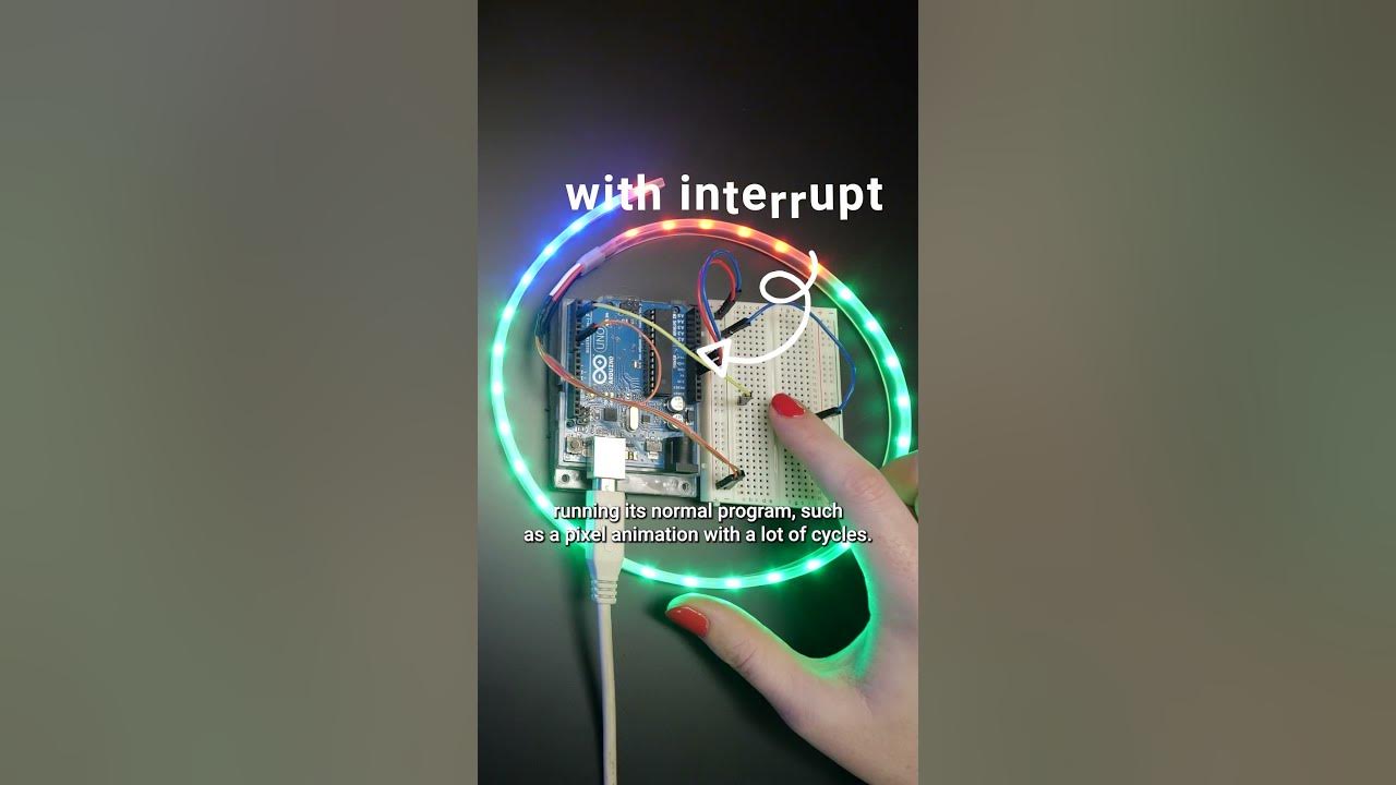 Arduino sleep and interrupts - Becky Stern #short - YouTube