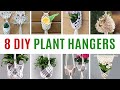8 DIY Macrame Plant Hangers | Plant hanging ideas