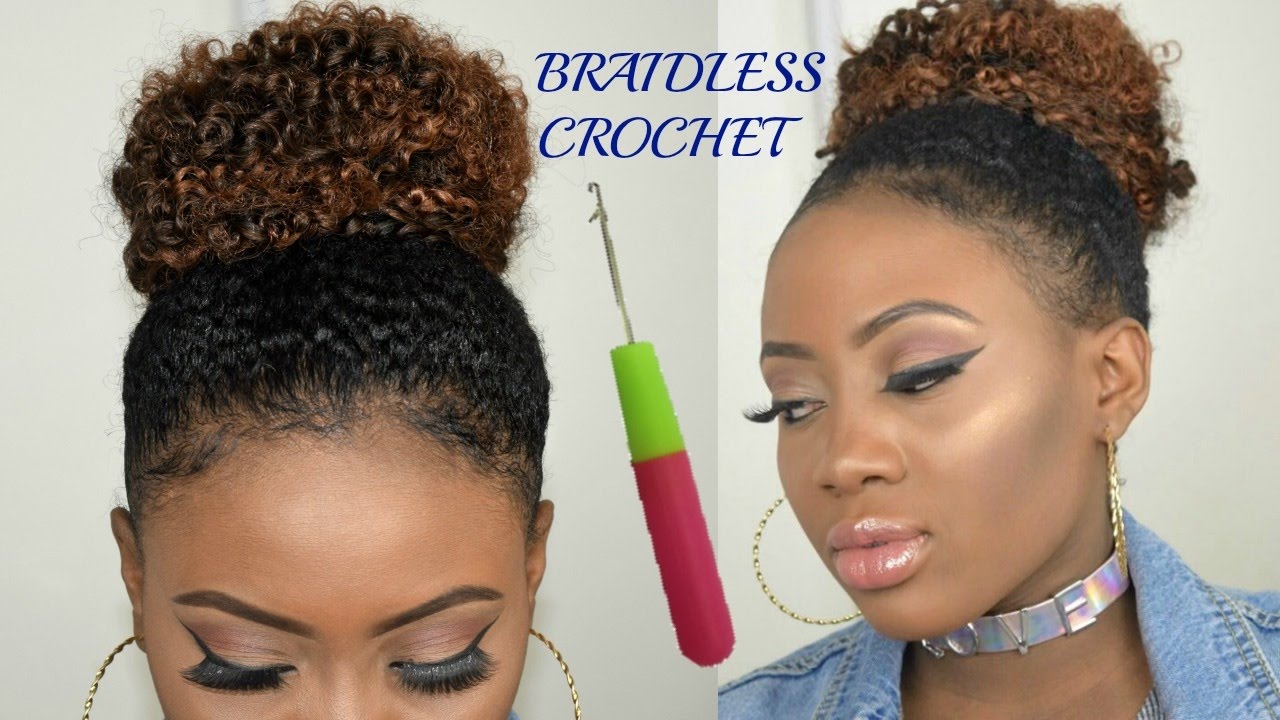 Crochet Braids Updo - fashionnfreak