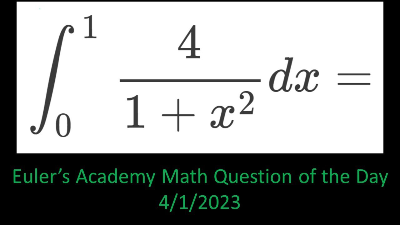 Math Question Of The Day April 1st 2023 YouTube Math question of the day april 1st 2023 youtube