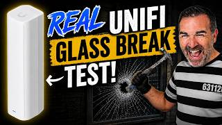 I Break a Real Window to Test UniFi Glass Break Sensors