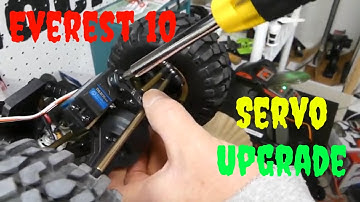How To Change A Servo On A Redcat Everest 10 - DIY Everest 10 Servo Upgrade!