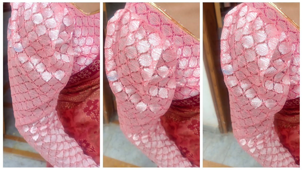 Puff Sleeves Designs Full Cutting And Stitching Blouses Sleeves Ki