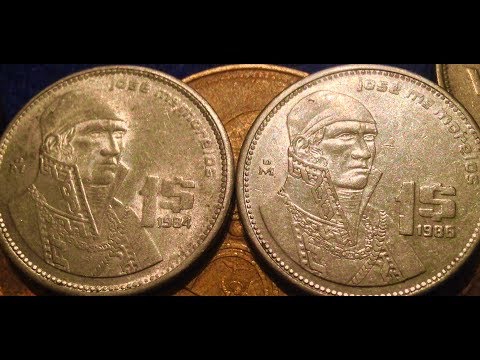 25 Cent To 1,000 Peso Coins Of Mexico To Look For