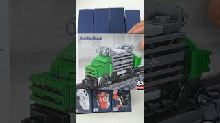 TRAIN BUILDING BLOCKS BY JOYiT •  GREEN FREIGHT CARGO TRAIN • BOX REVIEW