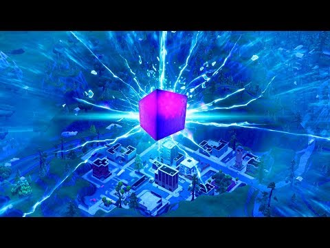 NEW FORTNITE UPDATE! NEW CUBE DESTROYS TITLED TOWERS IN FORTNITE! (FORTNITE BATTLE ROYALE)