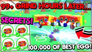 GRINDING OVER *100 HOURS!!* BEST SECRETS & BEST MAGNET!! Magnet Simulator 2 (Roblox)