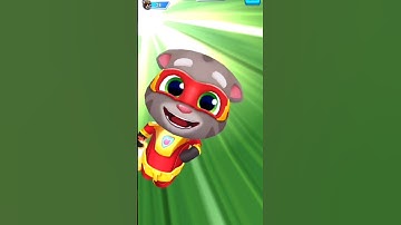 talking Tom Hero dash funny reverse shorts #shorts