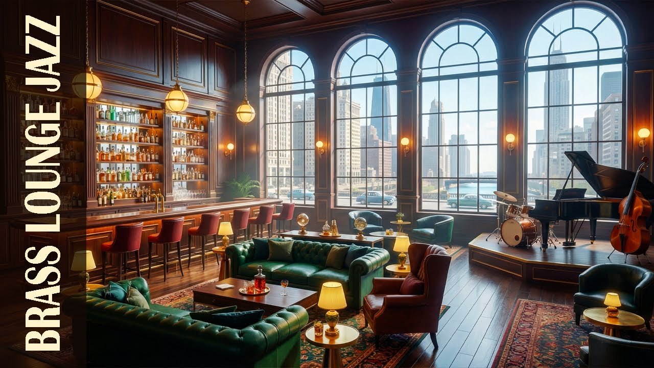 Brass Lounge Jazz — 1 Hour (No Vocals) | SOMEWHERE IN CHICAGO