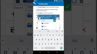 Floating Apps - Save text file to USB disk screenshot 2
