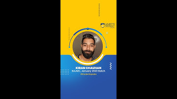 Amity University Online BAJMC Review | Kiran Chauhan | Online Journalism & Mass Communication