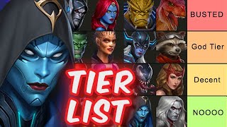 BEST Heroes TIER LIST (June, 241 Characters) - Marvel Future Fight