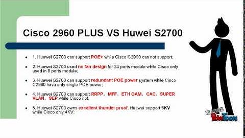 Switches Mapping - Cisco VS Huawei