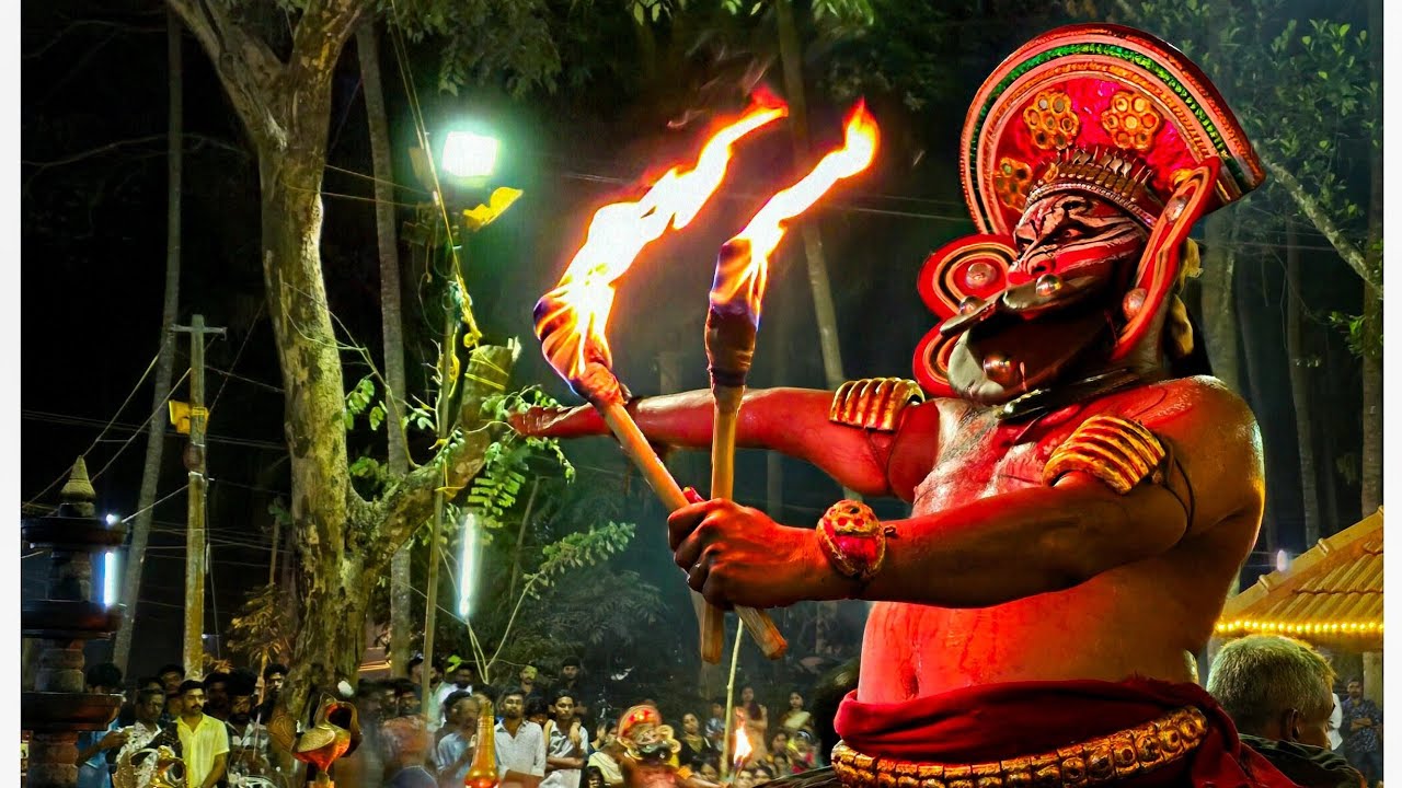 കരിവില്ലി തിറ, വെള്ളോളി കരുമകൻ ക്ഷേത്രം, അറപ്പുഴ (പന്തീരാങ്കാവ് )