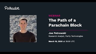 The Path of a Parachain Block on Polkadot and Kusama Network