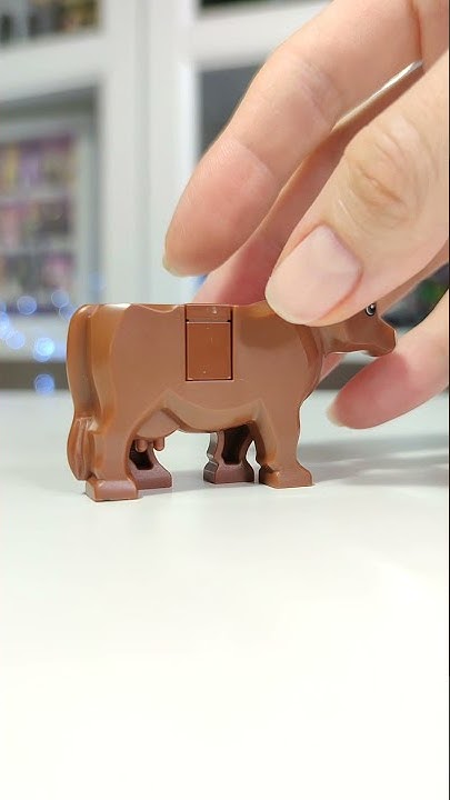Моя коллекция лего животных. Корова. У кого есть корова? #shorts #lego ...