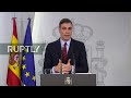 LIVE: Spain’s Sanchez holds press conference on state of emergency amid coronavirus outbreak