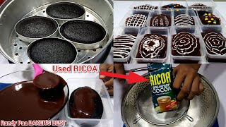 Steam Choco Moist Cake in tub With Chocolate Ganache recipes | Without Oven Pang Negosyo