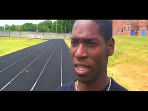 Fisk Scholar / Athlete Kemar James Reacts to Usain...