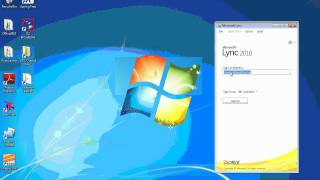 Turn on Lync for the First Time.wmv